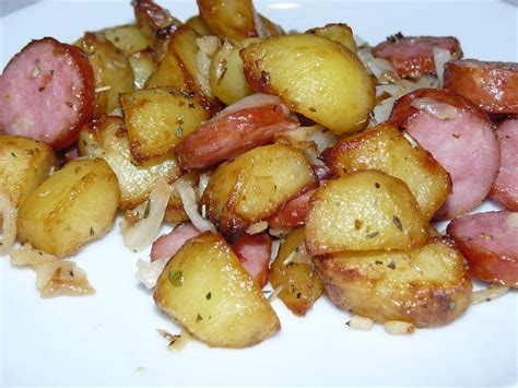 Poêlée aux Pommes de Terre et Saucisse Fumée Recipe