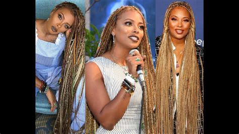 Real Housewives Of Atlanta Eva Marcille Braided Hairstyles Youtube