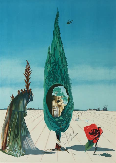 Salvador Dalí­ Enigma Of The Rose At 1stdibs Enigmatic Rose