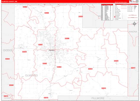 Maps Of Olmsted County Minnesota