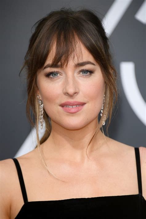 Dakota mayi johnson (born october 4, 1989) is an american actress and model. Celebrities with Bangs to Inspire Your Next Trip to the Salon