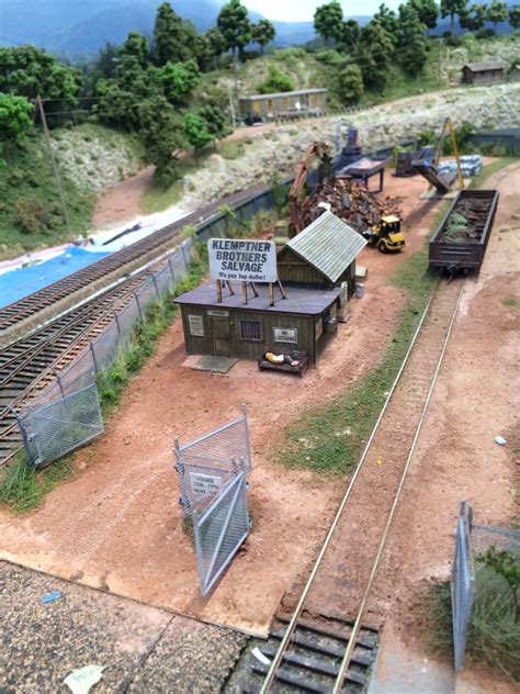 SalvageYdOverview_10-31-16 (2) | Model train layouts, Ho model trains