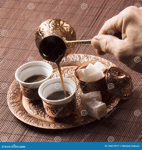 Turkish Coffee Set Stock Image Image Of Culture Ottoman 146673917