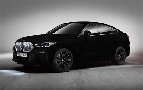 The 2020 bmw x6 'vantablack' edition paint was developed by surrey nanosystems based in source:uncrate.com. 2020 BMW X6 gets Vantablack nanostructure paint; blackest of black | PerformanceDrive