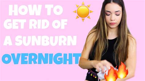 how to turn a sunburn into a tan fast