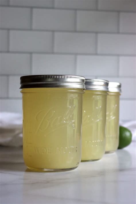 Canning Limeade And Limeade Concentrate