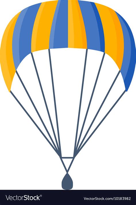 Parachute Fly Royalty Free Vector Image Vectorstock