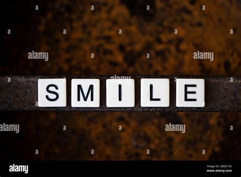 Word Smile Hi Res Stock Photography And Images Alamy