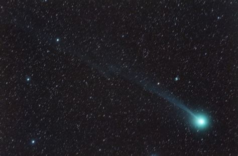 Comet Lovejoy And The Little Dumbbell Nebula Take Two Mikes