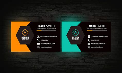 Provide Professional Business Card Designs By Nahied007 Fiverr