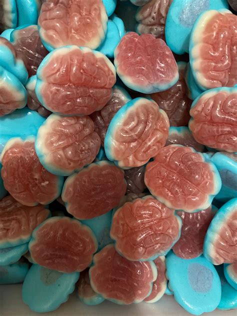 Jelly Brains Sweets Candy Pick N Mix Sweets Per 100g Etsy