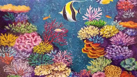 Coral Reef Painting Ubicaciondepersonas Cdmx Gob Mx