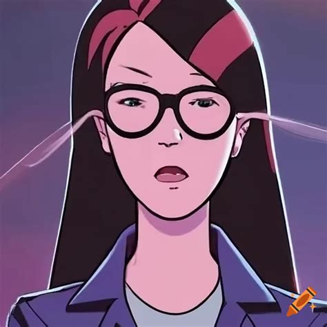 Cartoon Scene Made Of Daria Morgendorffer Glasses Identical To