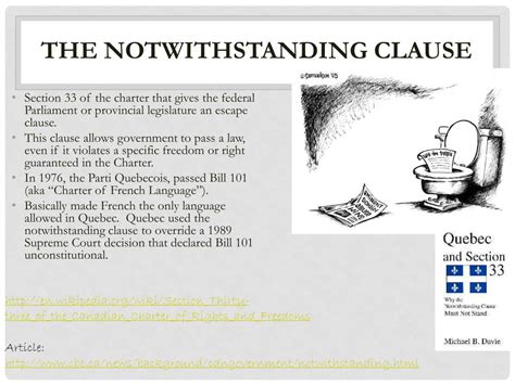 The constitutional notwithstanding clause 2 set out in section 33 of the canadian charter of rights and freedoms 3 (hereinafter referred to as the charter of rights or the charter) has been. PPT - Human Rights PowerPoint Presentation, free download ...