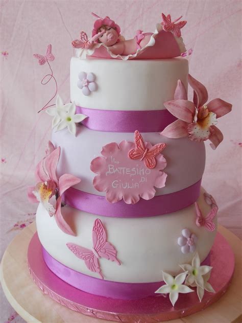 (francis scott fitzgerald) la gente non si accorge se è estate o inverno quando è felice. Zucchero Mon Amour.....: Torta battesimo con farfalle