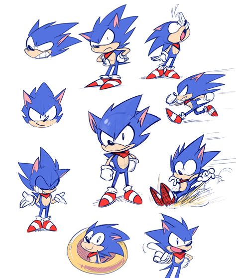 Gregzilla A Quick Experiment To Redesign Sonic The Hedgehog