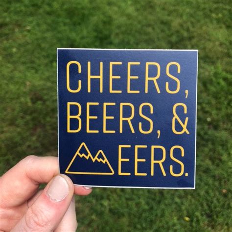 Cheers Beers And Eers™ West Virginia Inspired Sticker Etsy
