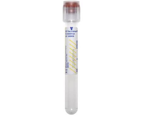 Vacutainer Plus Plastic Blood Collection Tubes No Additive Medcentral Supply
