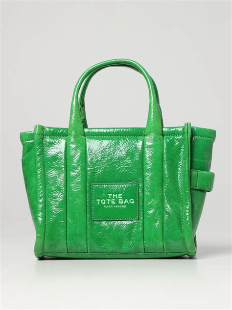 Marc Jacobs Tote Bags For Woman Green Marc Jacobs Tote Bags