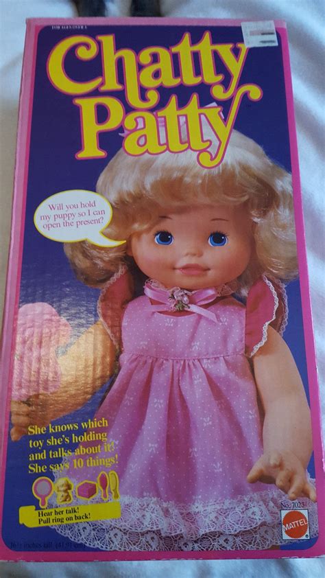 1983 Chatty Patty Doll In Original Box Etsy Dolls Original Box