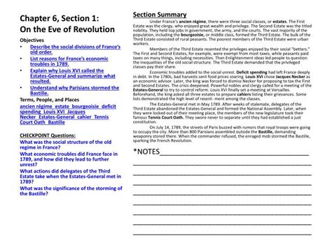 Ppt Chapter 6 Section 1 On The Eve Of Revolution Powerpoint