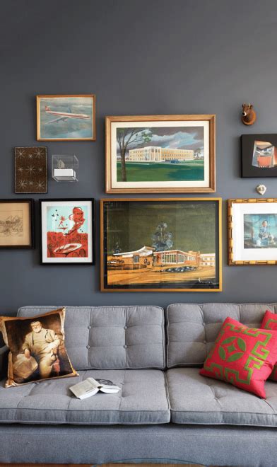10 Ways To Display Art And Collectibles Wall Behind Sofa Art Above