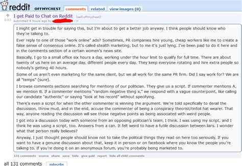 Shill Confesses On Reddit Gofuckyourself Adult Webmaster Forum