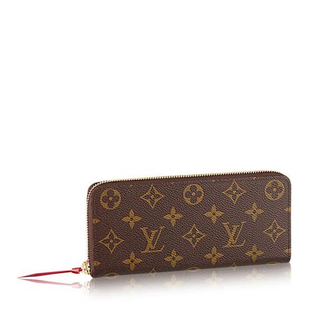 Clémence Wallet Monogram Canvas Small Leather Goods Louis Vuitton