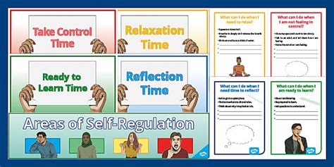 Older Learners Areas Of Self Regulation Display Pack