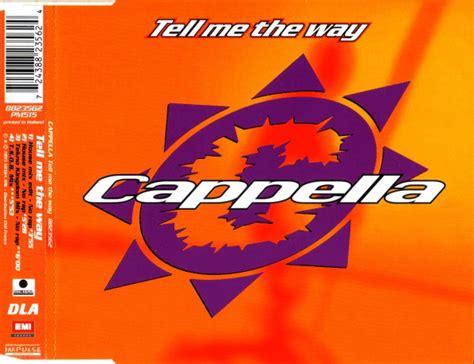 Cappella Tell Me The Way 1995 Cd Discogs