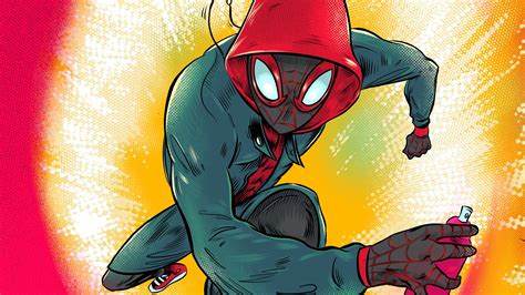 Spiderman Miles Morales Artworks 4k Superheroes Wallpapers Spiderman