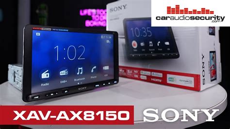 Sony Xav Ax8150 Carplay Floating Car Stereo With Android Auto Car