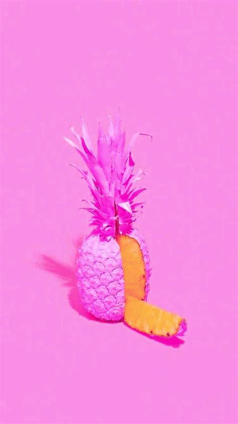 Pink Pinterest Patriciamaroca Pineapple Wallpaper Pink Wallpaper