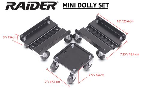 Raider Sm 12165 Deluxe Mini Snowmobile Dolly Body Hammers And Dollies
