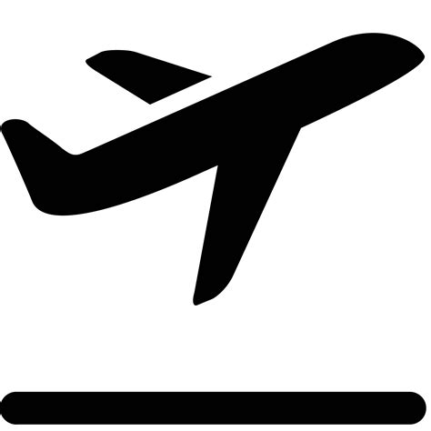 Airplane Icon Vector 379164 Free Icons Library