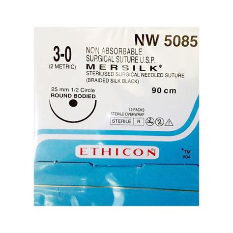 Buy Johnson And Johnson Ethicon Mersilk Non Absorbable Surgical Suture 3