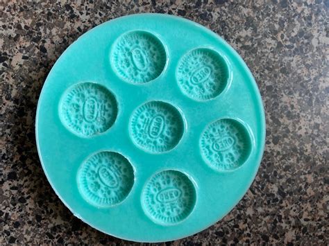 Mini Oreo Cookie Silicone Mold Etsy