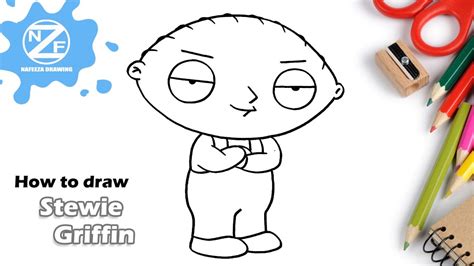 How To Draw Stewie Griffin Youtube