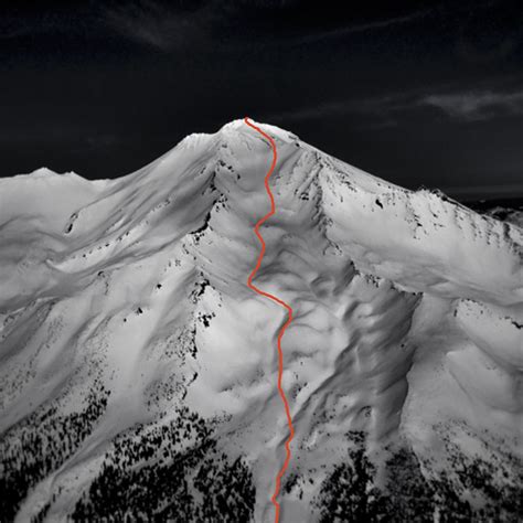 Avalanche Gulch Mount Shasta Avalanche Center
