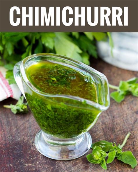 Easy Argentinean Chimichurri Recipe Bacon Is Magic The