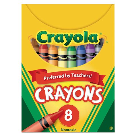 Crayola Classic Color Crayons Tuck Box 8 Colors A G Maas Company
