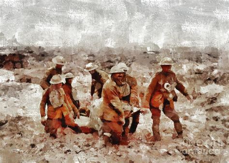 The Horror Of War Wwi Painting By Esoterica Art Agency Pixels