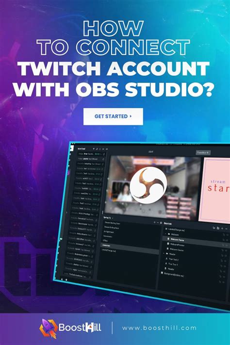 How To Connect Twitch Account With Obs Studio Twitch Channel Twitch