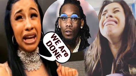Cardi B Messy Break Updivorce From Offset After Cheating Rumors Full