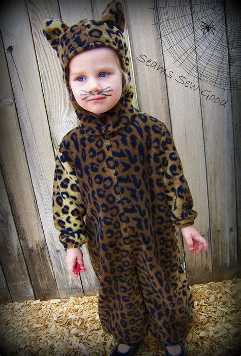 Leopard Costume Toddler Leopard Costume Child Leopard Etsy