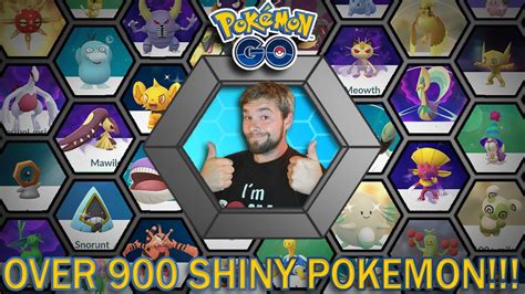 Over 900 Shinies All My Shiny Pokemon In Pokemon Go Pokemon Go