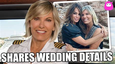 Below Deck Meds Captain Sandy Yawn Shares Wedding Details Youtube