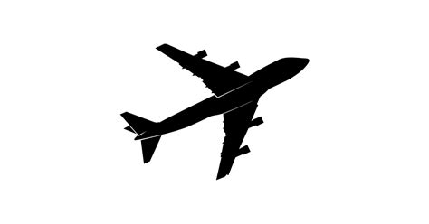 Aeroplane Silhouette At Getdrawings Free Download