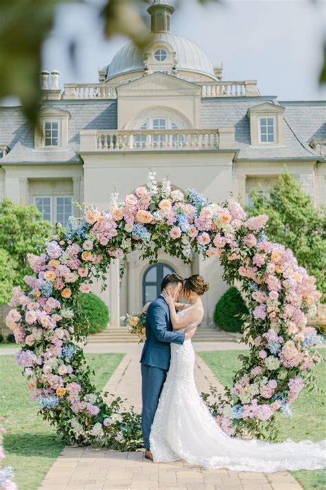 Pastel Garden Wedding Inspiration At The Olana