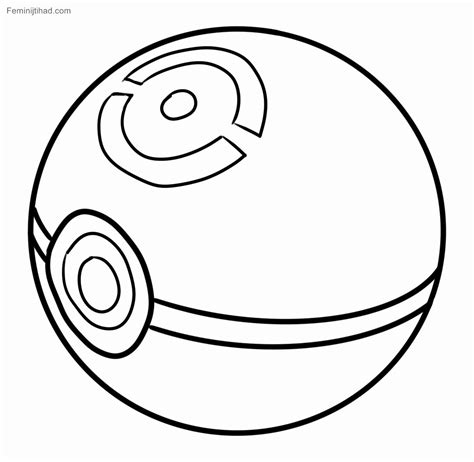 Pokemon Ball Coloring Coloring Pages